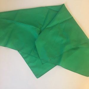 Green square scarf